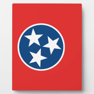 Placa Expositora Bandera de Tennessee