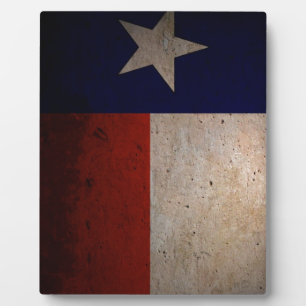 Placa Expositora Bandera de Texas