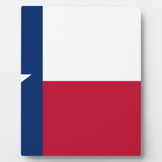 Placa Expositora Bandera Estatal de Texas