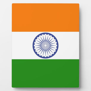Placa Expositora Bandera india
