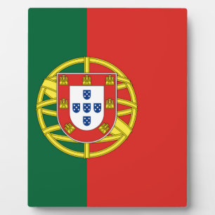 Placa Expositora Bandera portuguesa