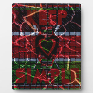 Placa Expositora Bandera rota: Manténganlo simple - Resiliencia ken