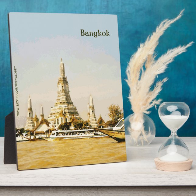 Placa Expositora Bangkok, Tailandia (Lado)