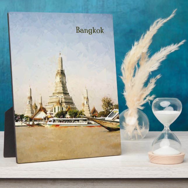 Placa Expositora Bangkok, Tailandia (Lado)