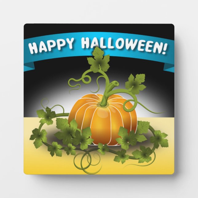 PLACA EXPOSITORA BANNER DE 'HAPPY HALLOWEEN' (Frente)