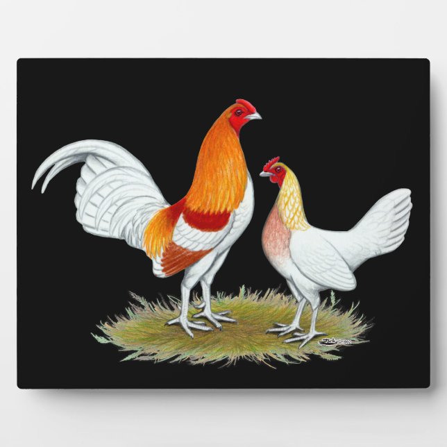 Placa Expositora Bantam, juego inglés antiguo: Red Pyle (Frente)