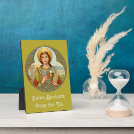 Placa Expositora Bárbara (BK 001) 5"x7"