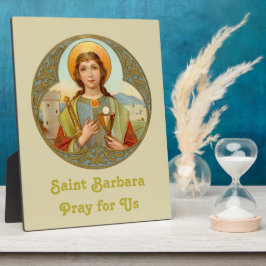 Placa Expositora Bárbara (BK 001) 8"x10"