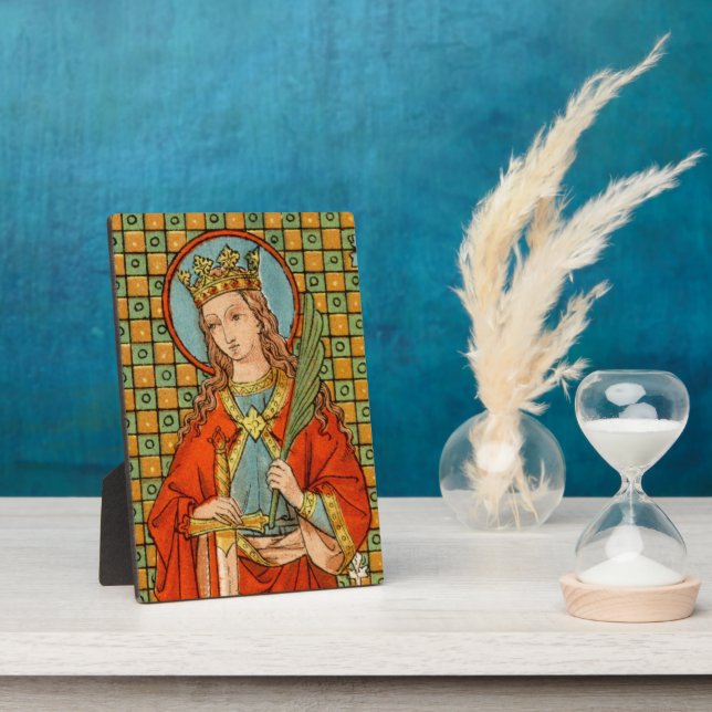 Placa Expositora Bárbara (JP 01) 5"x7" (Lado)