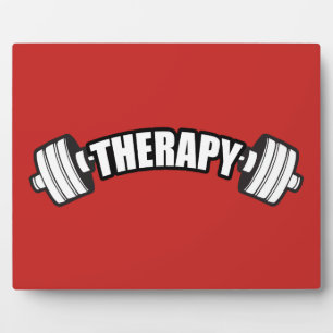 Placa Expositora Barbell - TERAPIA - Curso Inspirador