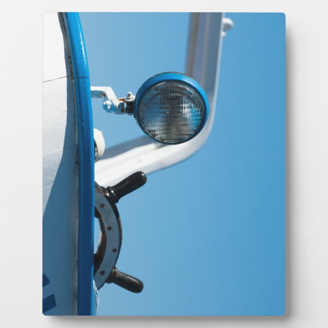 Placa Expositora Barco náutico (Frente)