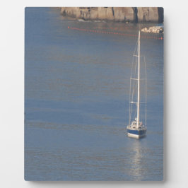 Placa Expositora Barcos en reposo en Sorrento Italia