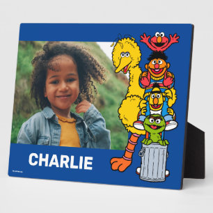 Placa Expositora Barrio Sésamo Plaza de Plaza Sésamo