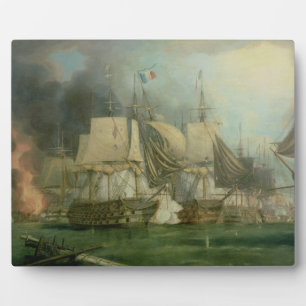 Placa Expositora Batalla de Trafalgar, 1805