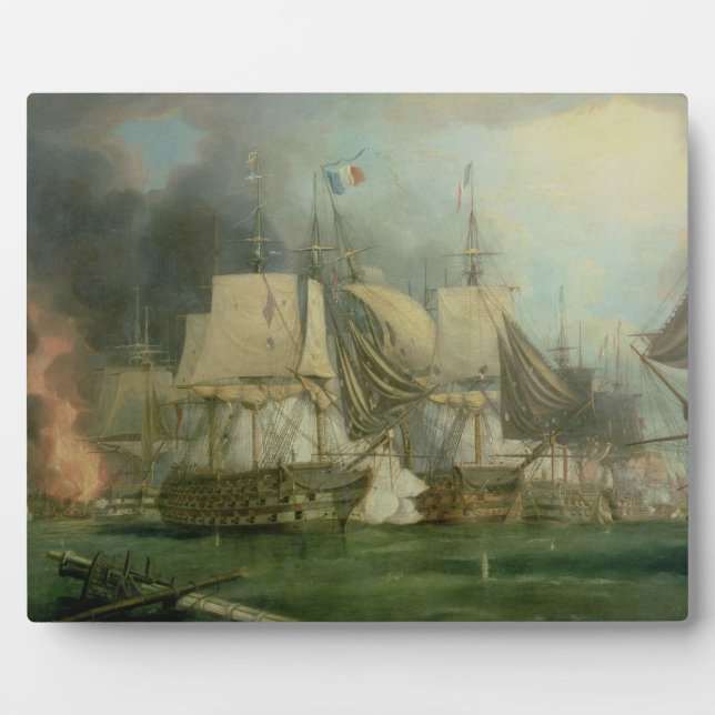 Placa Expositora Batalla de Trafalgar, 1805 (Frente)