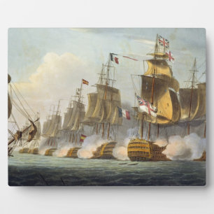 Placa Expositora Batalla de Trafalgar, 21 de octubre de 1805, de 'T