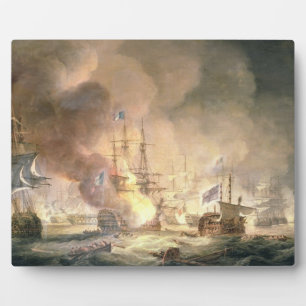 Placa Expositora Batalla del Nilo, 1 de agosto de 1798 a las 22.00 