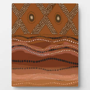 Placa Expositora Batik caribeño - Pequeño