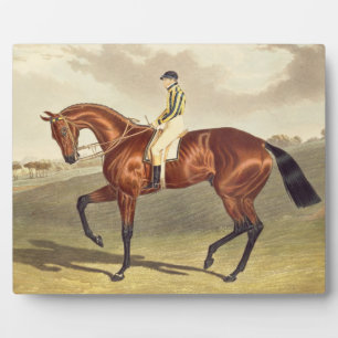Placa Expositora Bay Middleton, ganadora del Derby en 1836, después