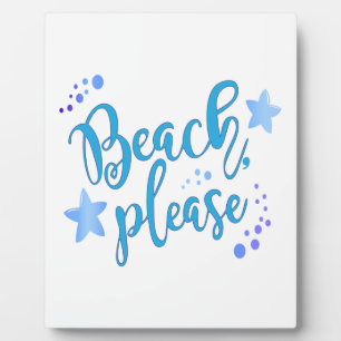 Placa Expositora Beach Please