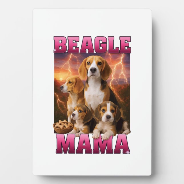 Placa Expositora Beagle  (Frente)