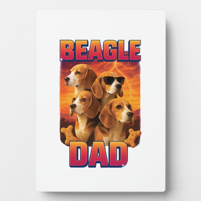 Placa Expositora Beagle   (Frente)