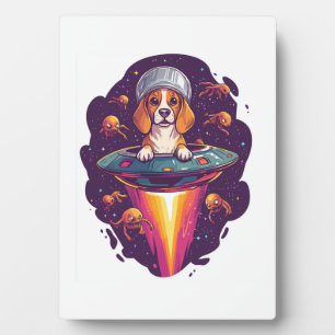 Placa Expositora Beagle � Encuentro Canino Intergaláctico