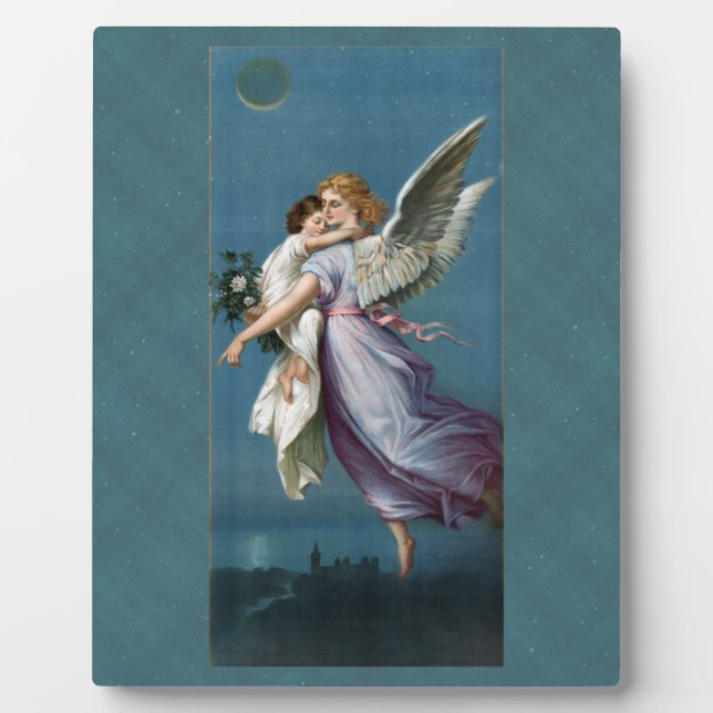 Placa Expositora Beautiful Guardian Angel Plaque (Frente)