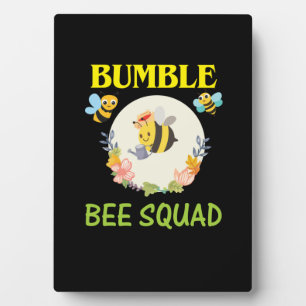 Placa Expositora Beekeeper Gift   Escuadrón Bumble Bee