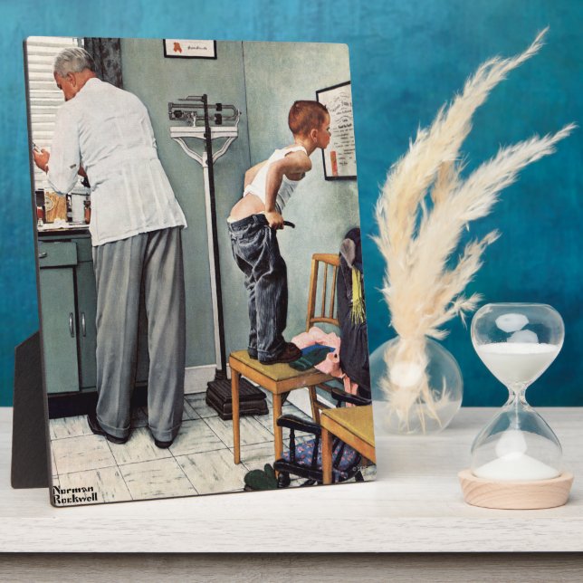 Placa Expositora Before the Shot or At the Doctor's (Lado)