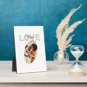 Placa Expositora Beige y Brown Ama estética Minimalista Mamá