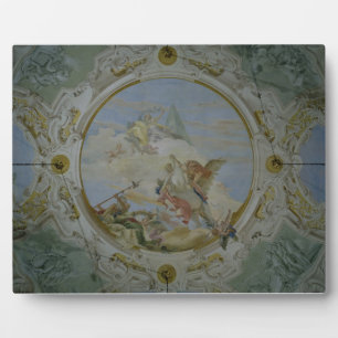 Placa Expositora Bellerophon Riding Pegasus, c.1746-47 (fresco)