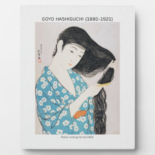 Placa Expositora Bellezas femeninas japonesas - Goyō Hashiguchi