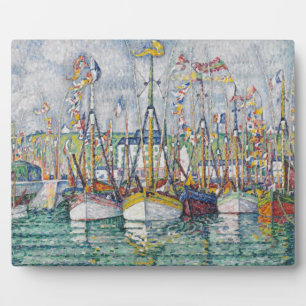 Placa Expositora Bendición de la Flota del Atún en Groix, 1923