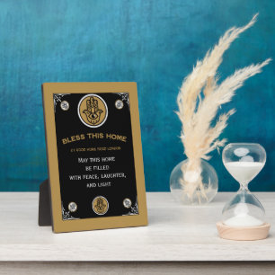 Placa Expositora Bendición de nuevo hogar