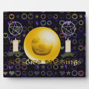 Placa Expositora Bendiciones del solsticio