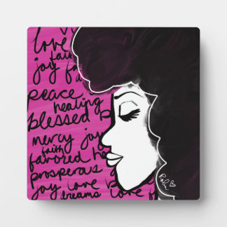 Placa Expositora Bendita peste de paz con el caballito