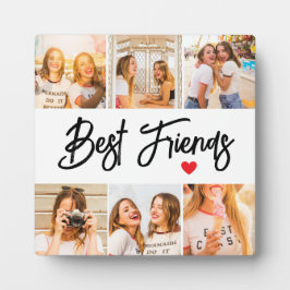 Placa Expositora Best Friends Pictures Photo Collage Plaque