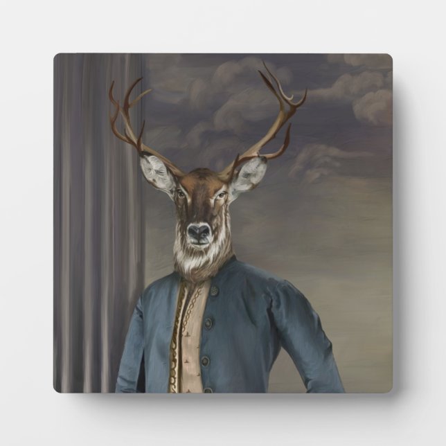 Placa Expositora Bestias nobles - Deer Dandy (Frente)