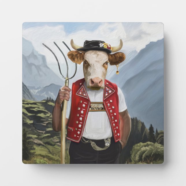 Placa Expositora Bestias nobles - Vaca dulce (Frente)