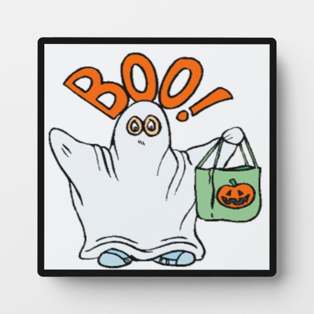 PLACA EXPOSITORA ¡BIEN! FANTASMA (Frente)