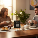 Placa Expositora Bienvenido Sea Nuestro Escáner De Invitados Para W<br><div class="desc">Bienvenido Sea Nuestro Escándalo Invitado Para QR Code Wifi Tabletop Plaque con Easal</div>