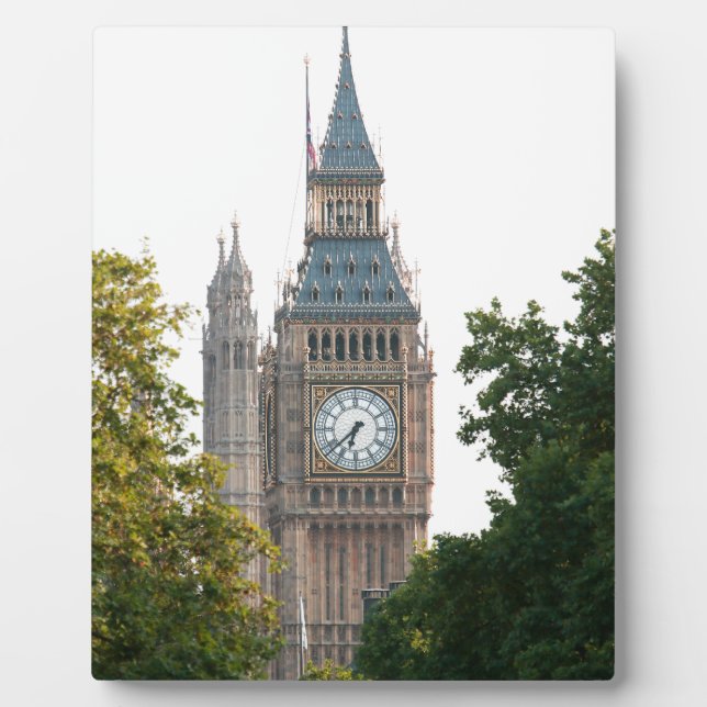 Placa Expositora Big Ben London Inglaterra (Frente)