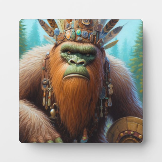 Placa Expositora Bigfoot Eco Warrior (Frente)