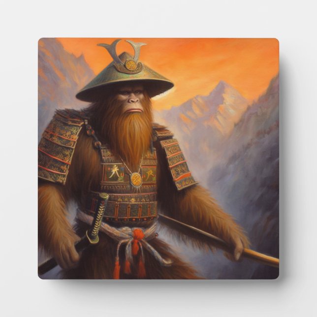 Placa Expositora Bigfoot Samurai (Frente)
