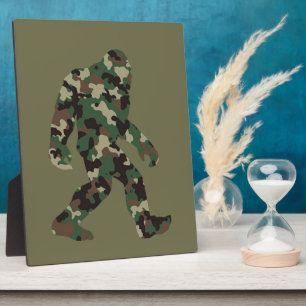 Placa Expositora Bigfoot Sasquatch Camo