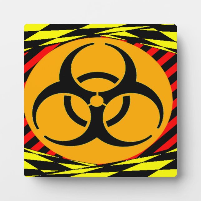Placa Expositora Biohazard por Kenneth Yoncich (Frente)