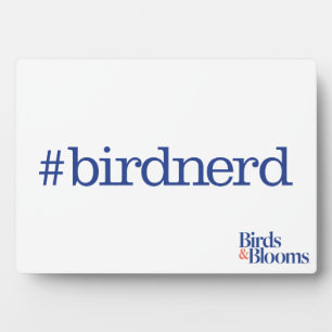 Placa Expositora #birdnerd