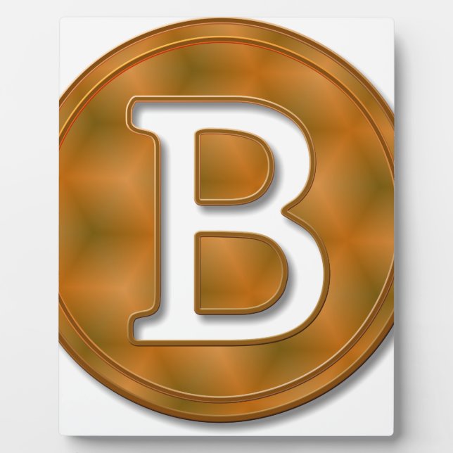 Placa Expositora Bitcoin 15 (Frente)