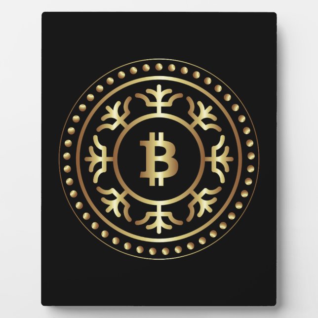 Placa Expositora Bitcoin 2 (Frente)
